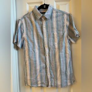American Eagle Outfitters Multicolor Striped Button Down Shirt